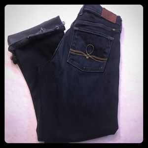 Lucky brand Sofia boot dark wash jeans siz…